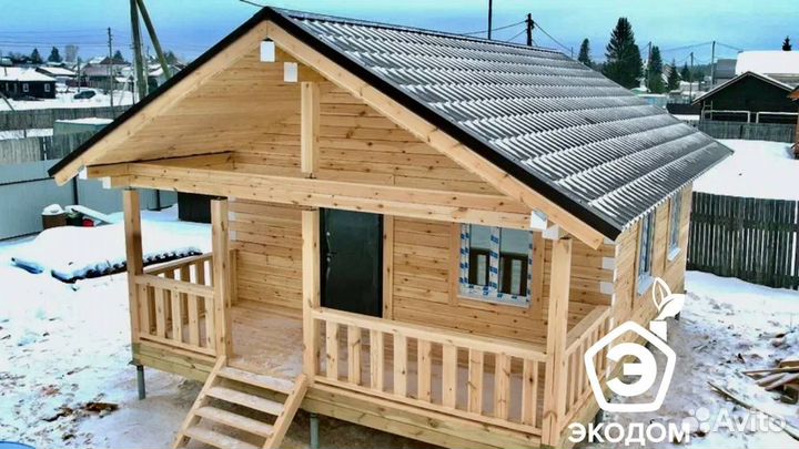 Строительство домов из бруса под ключ