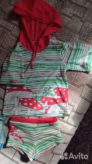 Плавки+кофта сетка