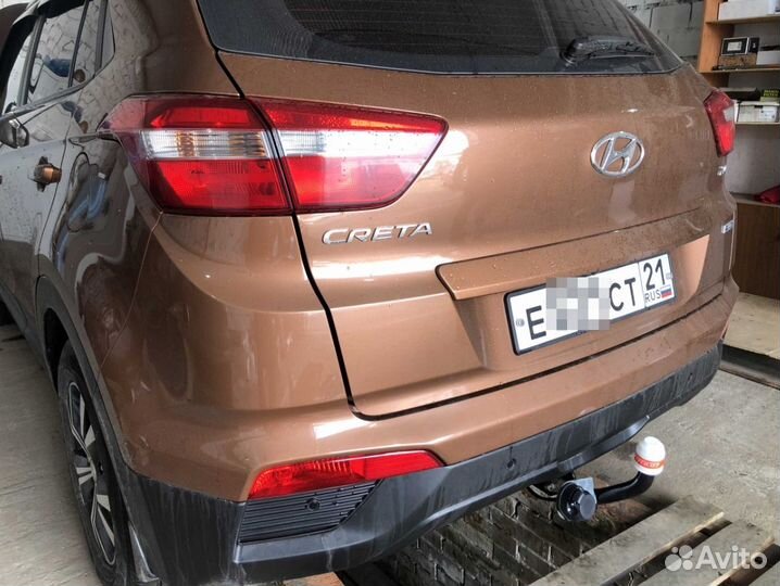 Фаркоп Хендай (Hyundai) Creta 2016-2021 арт. 7261