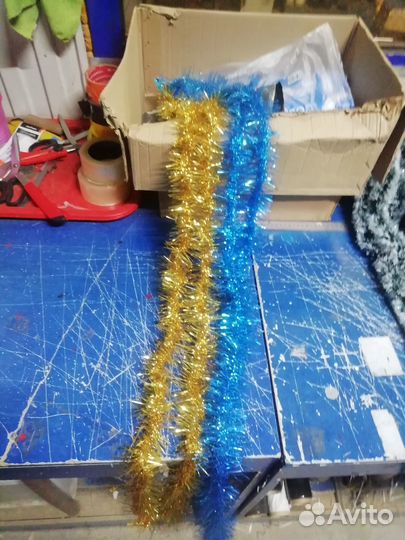 Мишура новогодняя