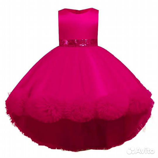 Пышное нарядное платье для девочки 122,128,134,140