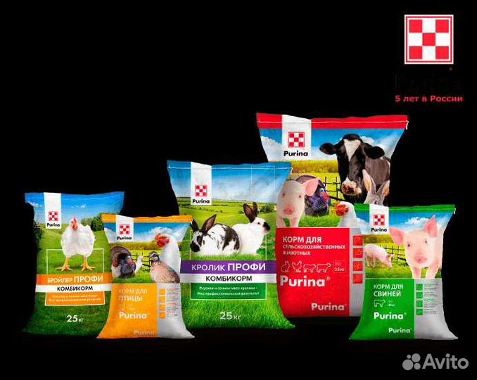 Комбикорма и Корма Истра, Purina(Пурина) премиум к