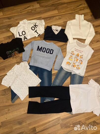 Огромный пакет одежды zara, reserved, crockid