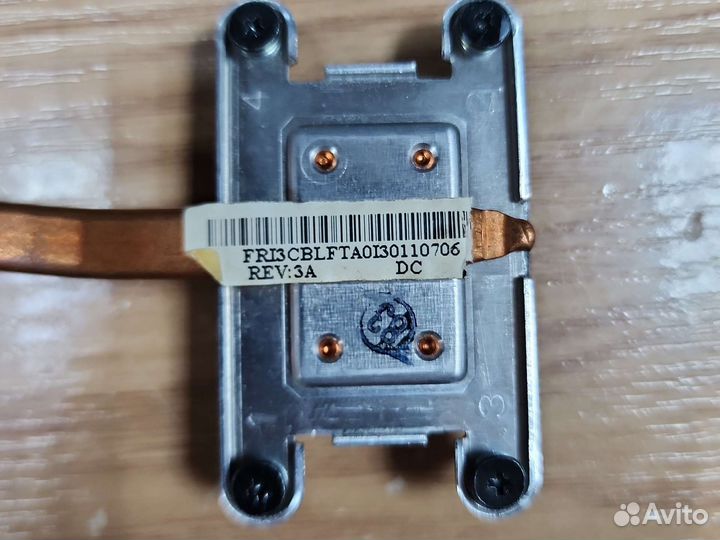 Радиатор охлаждения для ноутбука toshiba L750