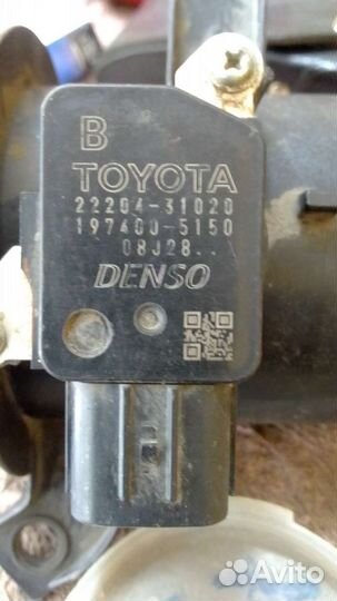 Датчик массового расхода воздуха Тойота corolla