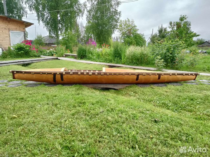 Байдарка из бересты