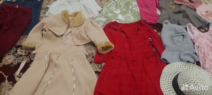 Пакет вещей на девочку с 3х месяцев до 2х лет