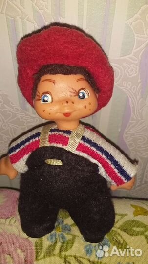 Куколка девочка гдр 11см новая