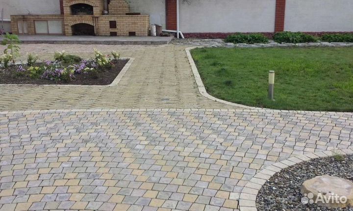 Тротуарная плитка паутина 350x350x50