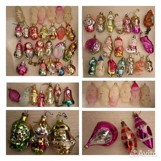 Елочные игрушки СССР