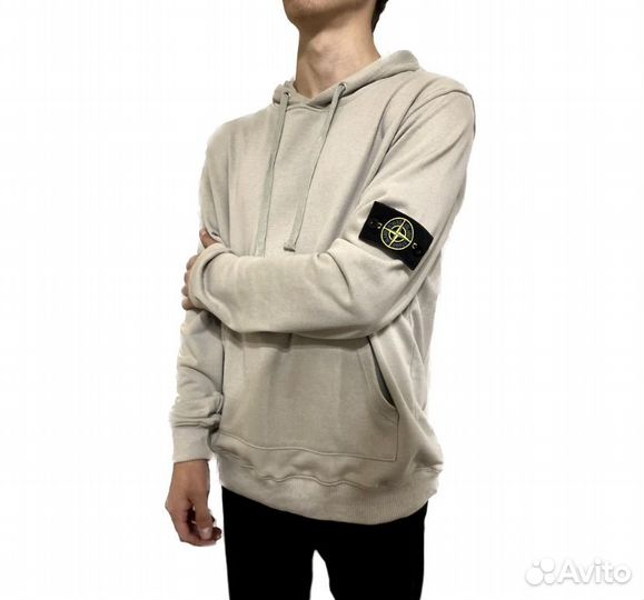 Худи Stone Island Grey