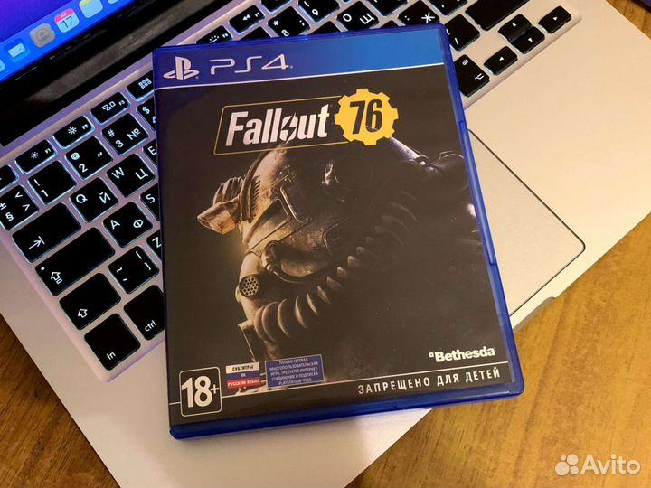 Диск с игрой Fallout для PS4/PS5