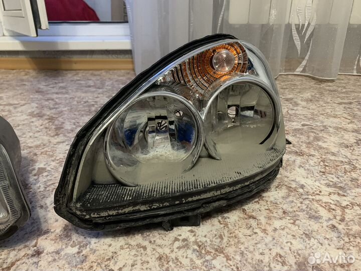 Передние фары на priora 1