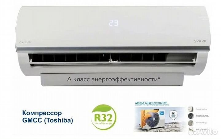 Кондиционер Ecostar KVS-SX07HT.1