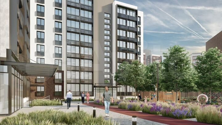 2-к. квартира, 68,7 м², 1/10 эт.