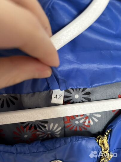 Куртка синяя женская