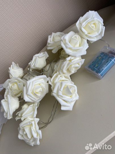 Гирлянда из фоамирана