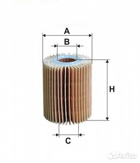 Filtron OE685 Фильтр масляный toyota