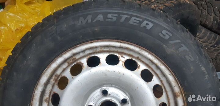 Колёса,зимняя резина +диски 215 65 16 cooper