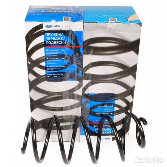 Пружины передней priora 2шт ваз