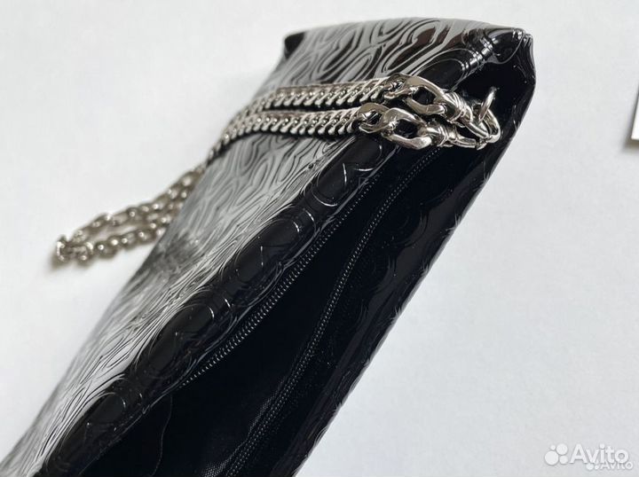 Новая черная женская сумка клатч