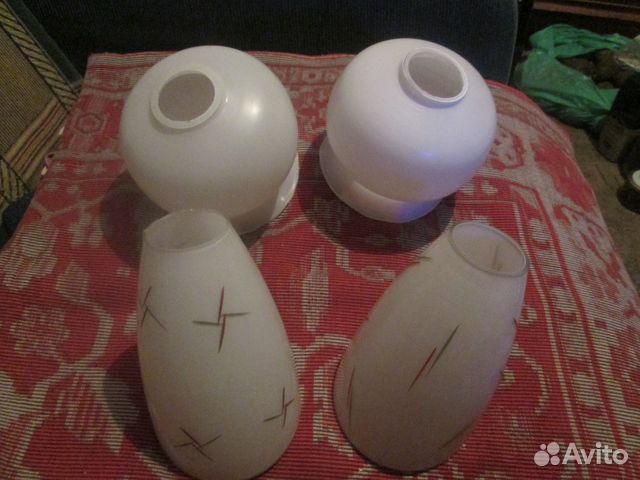 Плафоны для люстры, СССР, бу
