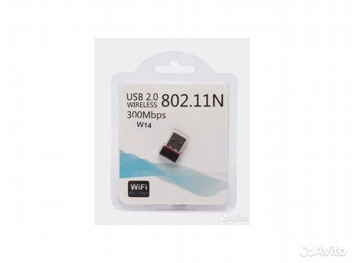 Адаптер WI-FI W14 USB 2.0 +