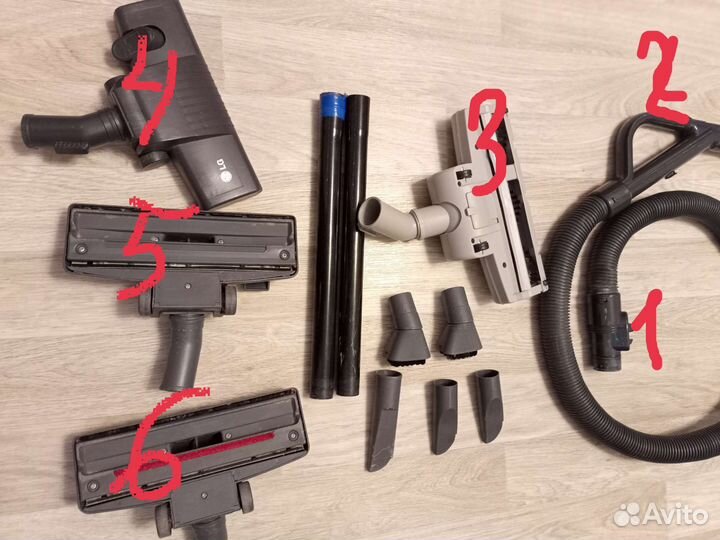 Насадки для пылесоса Lg и Gorenia