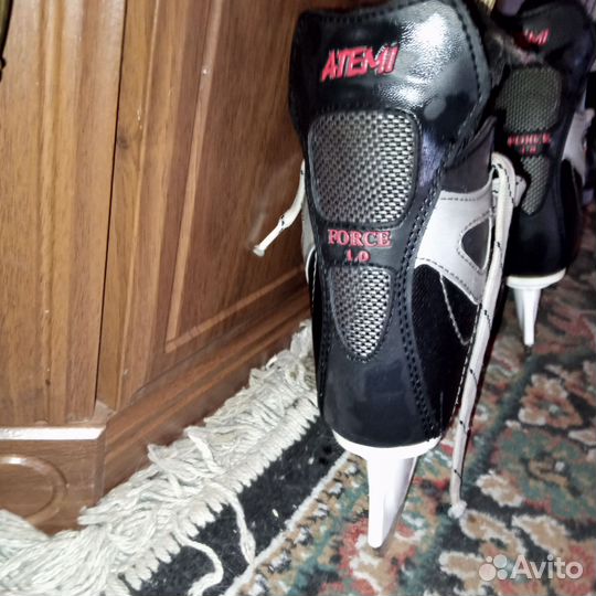 Хоккейные коньки bauer 34 размера