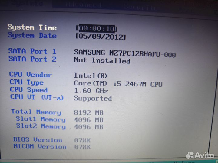 Samsung u530 ноутбук