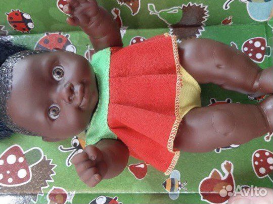 Кукла весна карапуз африканка негритянка новая