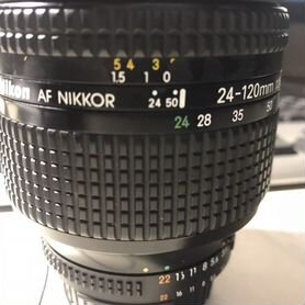 Объектив nikon af nikkor 24-120 3,5-5,6d