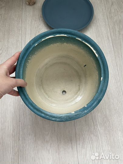 Цветочный горшок керамический