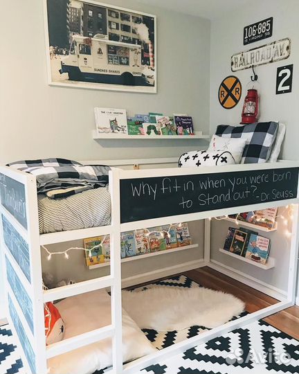 Кровать домик Икеа с пологом