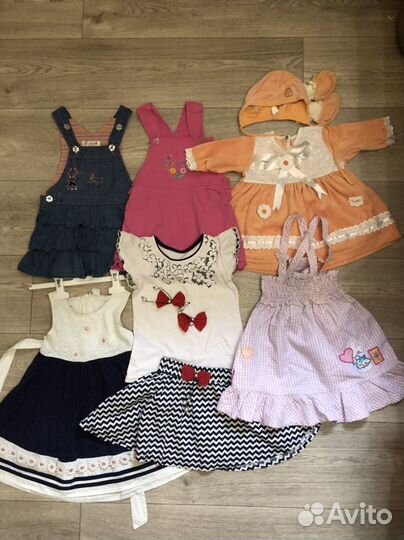 Пакет вещей на девочку от года до трёх