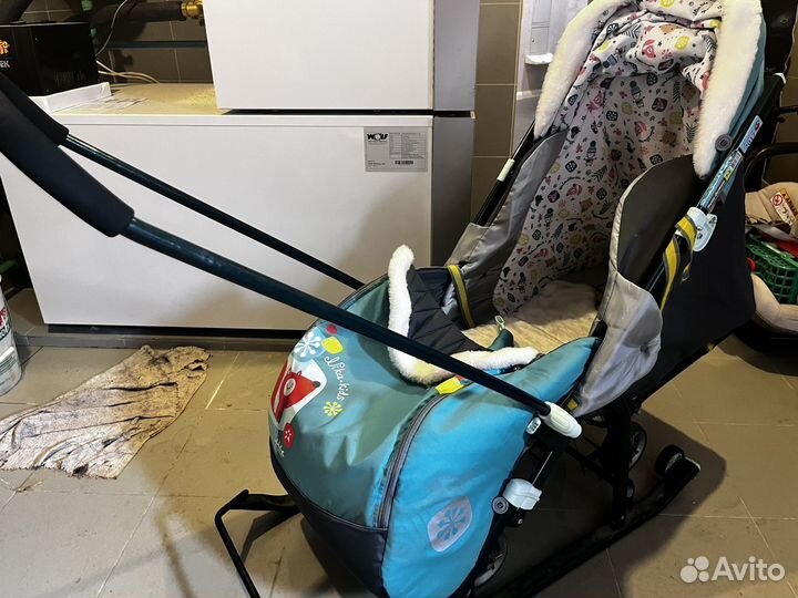 Коляска сани