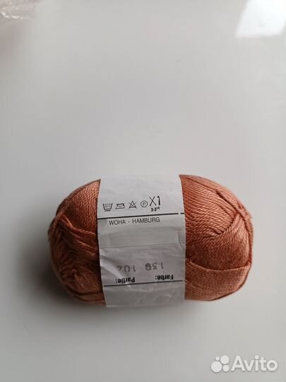 Пряжа хлопок, 50гр*125м, 5 мотков