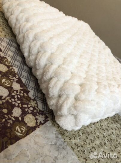 Вязанный плед