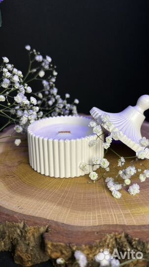 Ароматическая свеча ручной работы