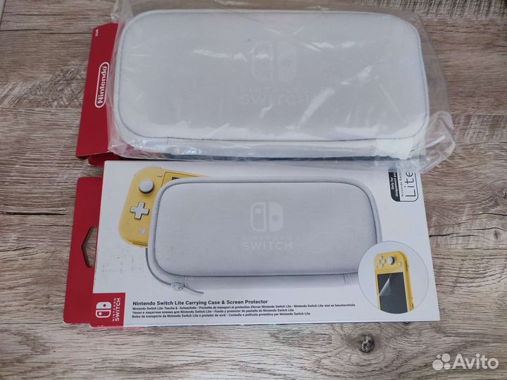 Чехол и плёнка для nintendo switch lite