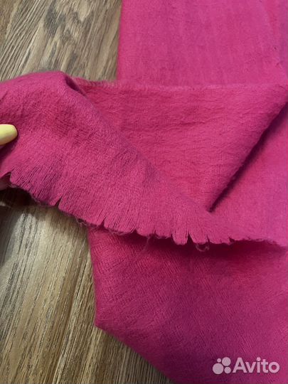 Шарф красный и розовый