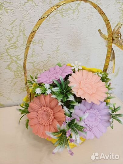 Герберы ручной работы