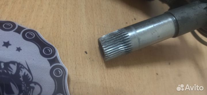 Вал кикстартера на восход