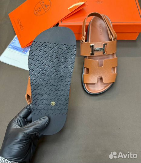 Сандалии Шлепки Hermes женские Размер 36-40