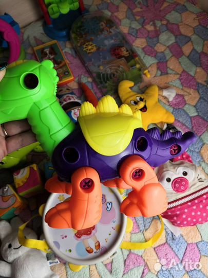 Пакет детских игрушек на возраст от 0 до 1.6 лет