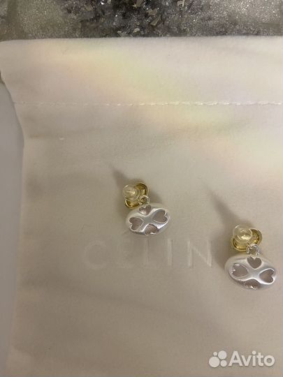Серьги celine
