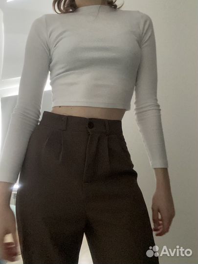 Брюки трубы