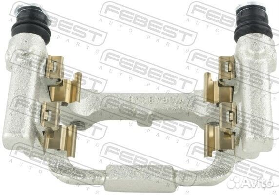 Скоба заднего правого тормозного суппорта (С на