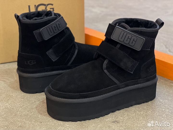 UGG Neumel Platform Black