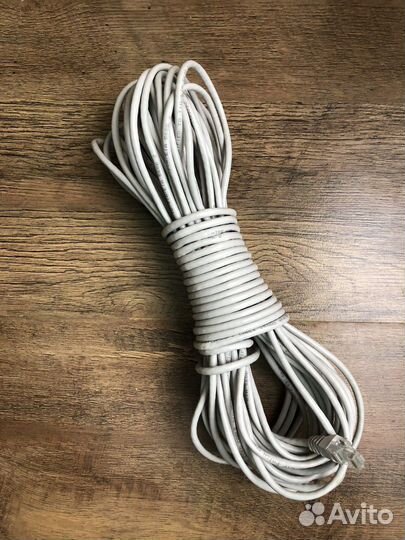 Интернет кабель (сетевой) патч-корд 20 м